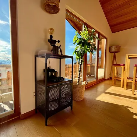 Prázdninový dům Mit Bergblick & Sauna *